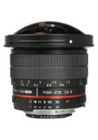 Samyang 8mm f/3.5 HD Fisheye Lens With AE Chip And Removable Hood For Nikon