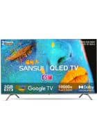 Sansui 165 cm (65 inch) (4k) Ultra HD QLED Smart Google TV Black (SANSUI QLED JSW65GSQLED)