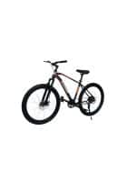 Scorpion 29T Trailblazer Single Speed Cycle, Dual Disc Brakes And Single Suspension, Steel Frame, For Unisex (Black)