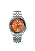 SEIKO 5 Sports Mikan Orange Gmt Skx Re-Interpretation Watch for Mens ssk005K1 (Silver)