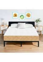 Sleep Spa Pure Sleep Premium Orthopedic With Herbfresh Technology 10 inch Single Pocket Spring Mattress (L x W - 72 x 42 inch)