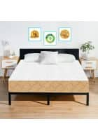 Sleep Spa Pure Sleep Premium Orthopedic With Herbfresh Technology 6 inch Single Pocket Spring Mattress (L x W - 78 x 36 inch)