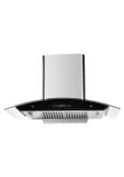 Sunflame INNOVA DX 60 cm Auto Clean Wall Mounted Chimney (Silver)