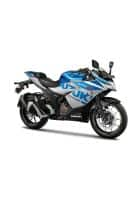 Suzuki Gixxer SF 250 Ride Connect Edition (Metallic Sonic Silver/Metallic Triton Blue)