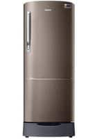 Samsung 230 L 3 Star Direct Cool Single Door Refrigerator Luxe Brown (RR24A282YDX/NL)