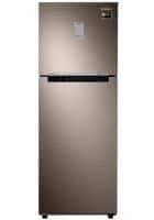 Samsung 253 L 2 Star Frost Free Double Door Refrigerator Luxe Brown (RT28T3722DX/NL)