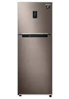 Samsung 314 L 2 Star Frost Free Double Door Refrigerator Luxe Brown (RT34A4632DX/HL)