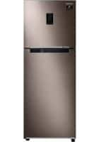 Samsung 336 L 2 Star Frost Free Top Mount Double Door Refrigerator Luxe Brown (RT37T4632DX/HL)