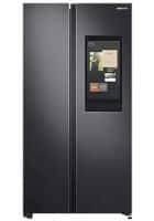 Samsung 673 L Frost Free Double Door Refrigerator Black Matt (RS72A5FC1B4/TL)