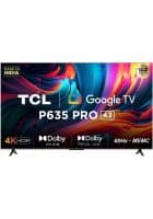 TCL 108 cm (43 inch) 4K Ultra HD LED Smart TV Black (43P635 PRO)