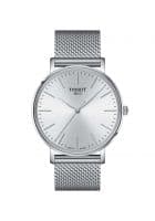 Tissot Mens Tissot Everytime Gent Quartz Analog Watch Silver T1434101101100