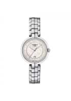 Tissot Mens Tissot Flamingo Quartz Analog Watch Silver T1019101112100