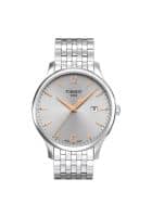 Tissot Mens Tissot Tradition Quartz Analog Watch Silver T0636101103701