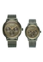 Titan Bandhan Quartz Multifunction Green Dial Watch For Couple 9400694206Qm02