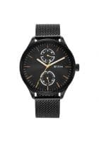 Titan Black Dial Analog With Day And Date Watch For Men 1833Nm01