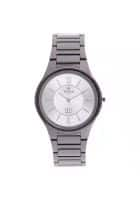 Titan Edge Ceramic Silver Dial Analog Watch For Men 1696Qc02