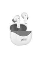 U&i Club Series 40 Hours Battery Backup True Wireless Earbuds with Touch Sensor (White)