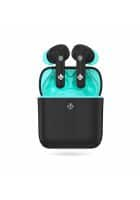 U&i Prime Buzz 3 with 40 Hours Playtime Bluetooth Headset True Wireless Earphone (Black and Green)