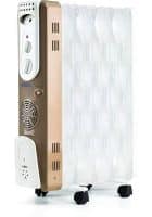 Usha 2000 W Oil Filled Room Heater (OFR 3609FS PTC, White)