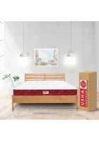 Usha Shriram Resteria Golden Fibre Tech. 6 inch Queen Coir Mattress (L x W - 78 x 66 inch)