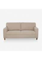 Duroflex Utopia 3 Seater Beige Sofa