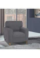 Duroflex Utopia 1 SeaterGrey Sofa