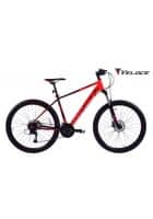 VELOCE V300 16Inch 24 Speed Geared Bicycle (Black Red)