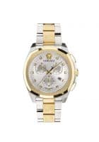 Versace VEZ800421 Geo Chronograph Watch For Men (Silver)