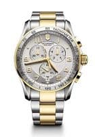 Victorinox 241687 Chrono Classic Round Analog Silver Dial Men Watch