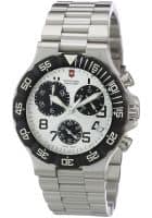 Victorinox 241747 Alliance Round Analog Silver Dial Men Watch