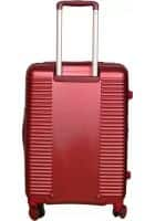 VIP Havelock 65 cm sturdy ABS Material with secure Flushed TSA Lock (Red)