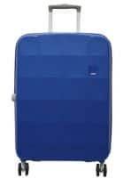 VIP Pixel AVT 55 Polypropylene TSA Lock Hard Trolley Large Check-in Suitcase (Blue)