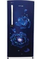 Voltas 200 L 3 Star Direct Cool Single Door Refrigerator Fairy Flower Blue (RDC220C60/FBSXXEXTH 1100442)