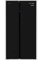 Voltas 640 L Frost Free Side By Side Refrigerator Black Glass (RSB665GBRF)