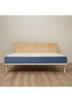 Wakefit Dual Comfort 7 Pressure Zone Foam Mattress, 6 inch Hard and Soft Foam Queen Size, White and Blue