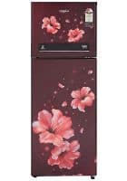 Whirlpool 265 L 4 Star Frost Free Double Door Refrigerator Wine Hibiscus (NEO DF278 PRM WINE HIBISCUS (3S) 21153 - WRLPOL-REF Rs28650)