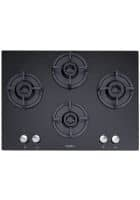 Whirlpool 4 Burner Gas Stove Hobs Black (Elite Hd 704 Brass)