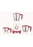 Havells Vento 500W with 3 Jar Mixer Grinder (White and Red)