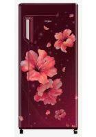 Whirlpool 215 L 4 Star Direct Cool Single Door Refrigerator Wine Hibiscus (230 IMFR PRM 4S INV Wine HIBISCUS-E)