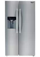 Whirlpool 568 L Frost Free Side By Side Refrigerator Steel (SBS 600 Steel - Steel)