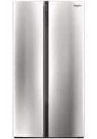 Whirlpool 603 L Side By Side Refrigerator Sterling Steel (WS SBS 603 STERLING STEEL)