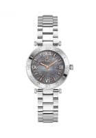 GUESS Quartz Analog Gray Round Womens Watch Z05001L5Mf (Silver)