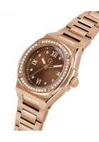 GUESS Z12002L4Mf Analog Watch For Womens (Rose Gold)