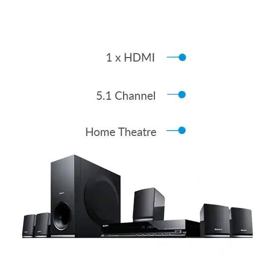 Sony 5.1 Channel Home Theatre (DAVTZ145//CE12 13044181) Bajaj Mall