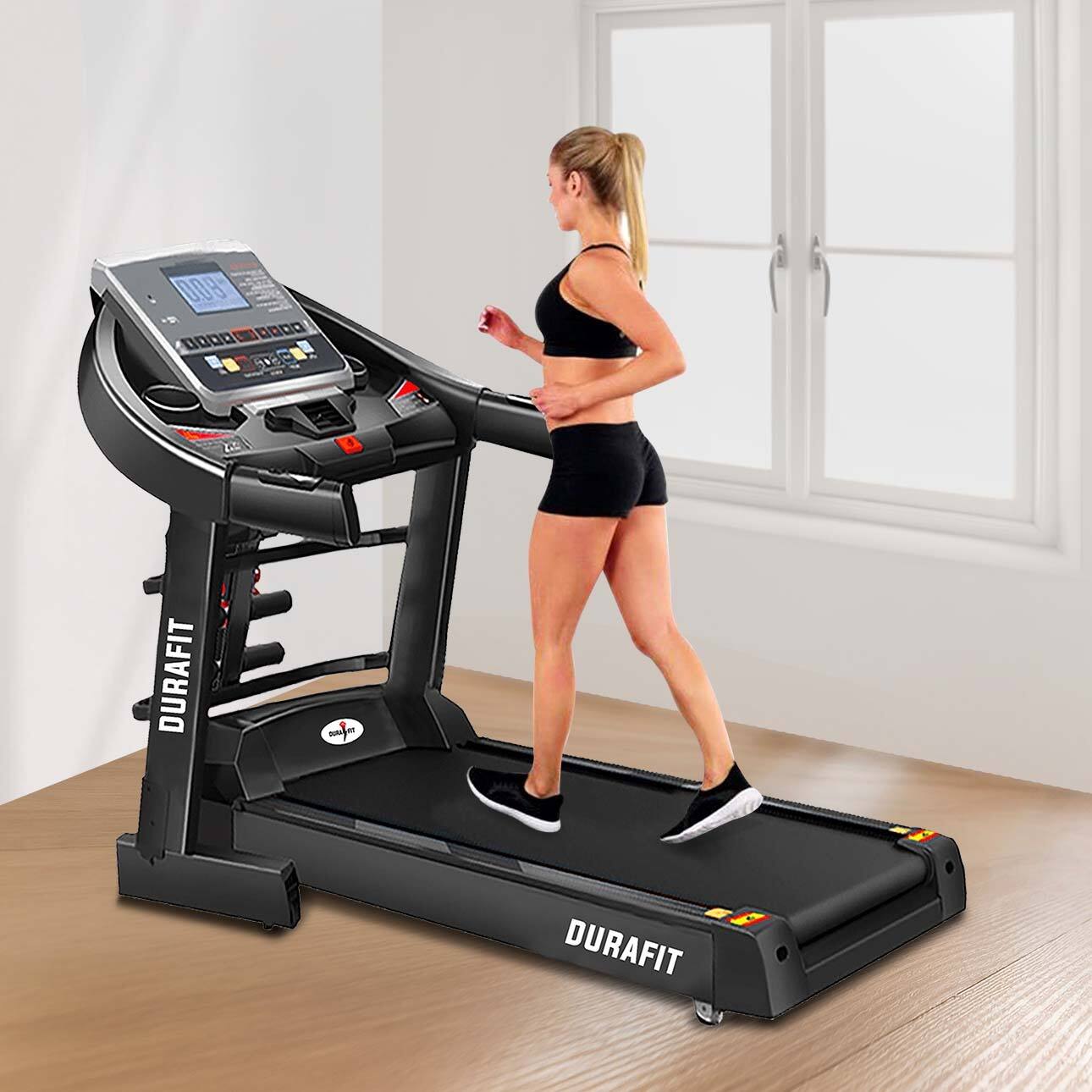 Durafit 8 Hp Gym Running Machine - Get Best Price from Manufacturers &  Suppliers in India