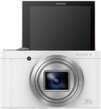 Sony CyberShot 18.2 MP Camera White (DSC-WX500/WCIN5)