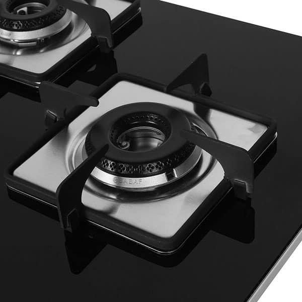 Faber Auto Ignition 3 Burner Gas Hob Black (HCT 753-SR CRS LBK CI) on ...