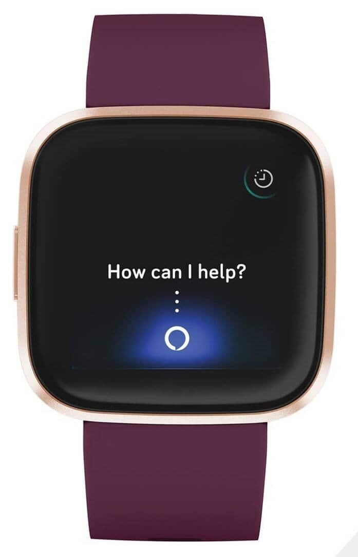 Buy Fitbit Versa 2 Bordeaux Dial Smartwatch (FB507RGRW) Watch