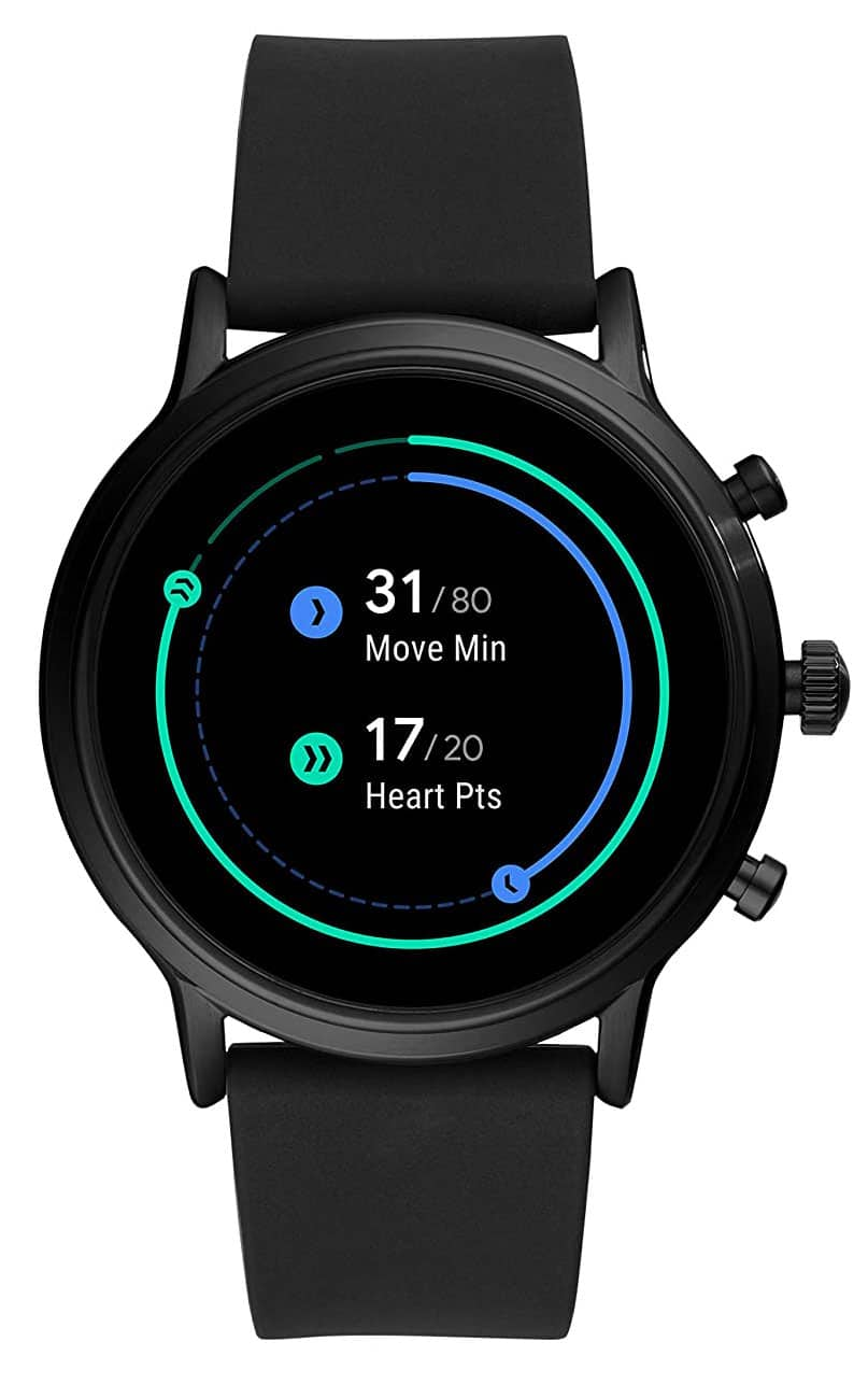 Fossil Gen 5 Carlyle HR Smartwatch Black FTW4025 on EMI Bajaj Mall