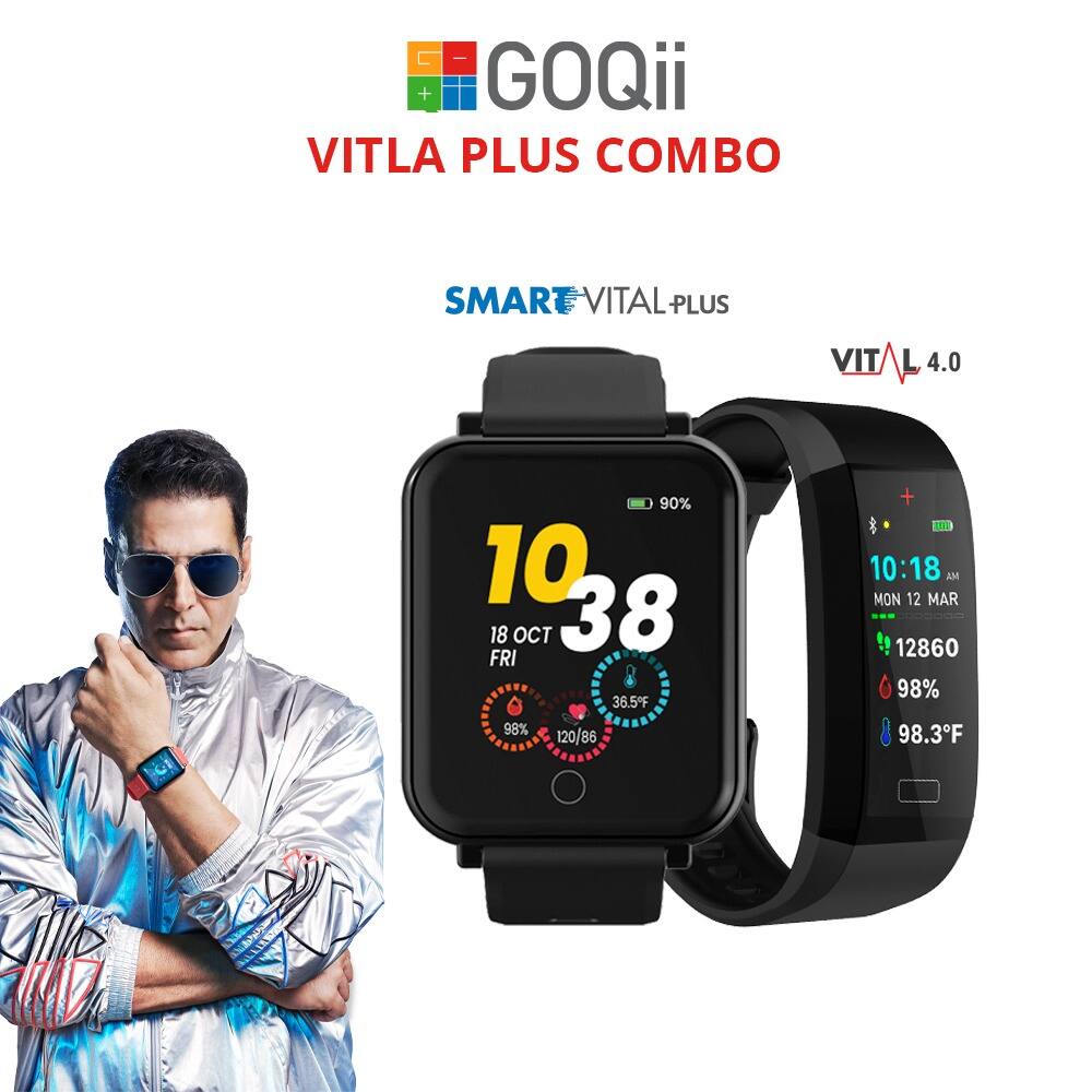 Buy GOQii Run GPS Fitness Band, Black at Best Price on Reliance Digital